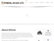 Tablet Screenshot of ethicaldrugs.net